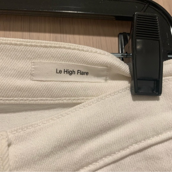 Frame Le High Flair Jean in white - Size 31 - Picture 7 of 7